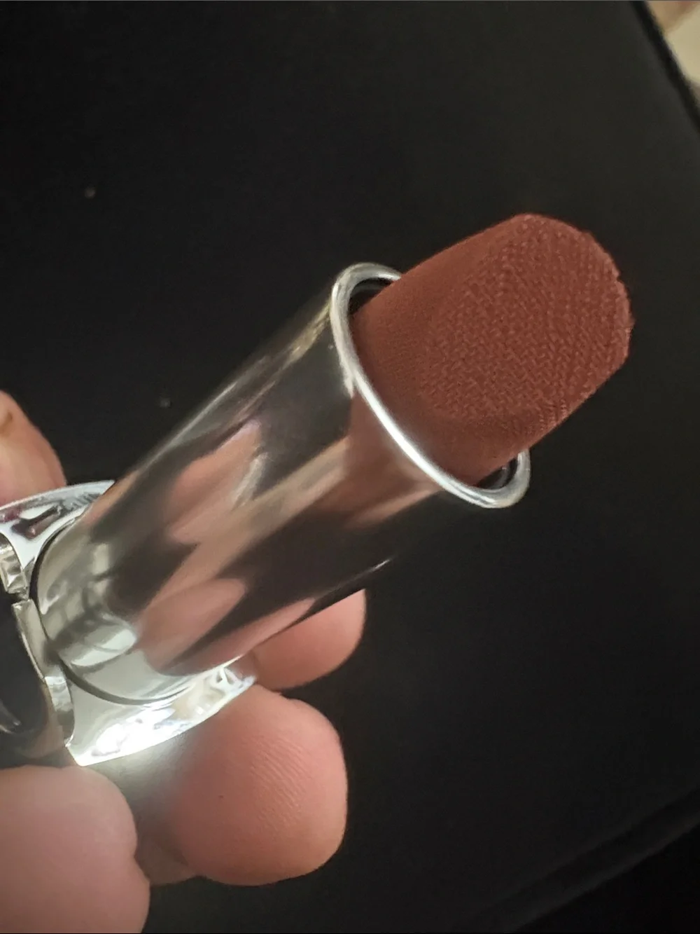 New Dior 100 nude look velvet  Lipstick - Dusty Rosey Nude